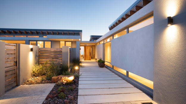 Luxury home exterior design